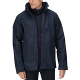 Professionelle Herren-Jacke klassisch wasserdicht Marineblau