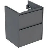 Geberit Waschtischunterschrank 2 Schubladen 50,4 x 60,6 x 40,5 cm Lava