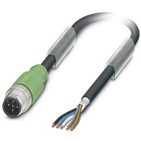 Phoenix Contact 1500732 Sensor-/Aktor-Steckverbinder, konfektioniert M12 Stecker, gerade 10.00