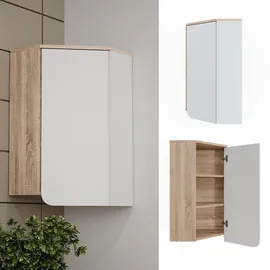 Vicco Hängeschrank Holzwerkstoff 42,4 x 75 cm Braun/Weiß