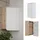 Vicco Hängeschrank Holzwerkstoff 42,4 x 75 cm Braun/Weiß