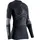 X-Bionic Energy Accumulator 4.0 Langarm-baselayer - Charcoal / Magnolia - XS