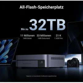 UGREEN NASync DXP480T Plus NAS System 4-Bay NVMe