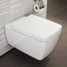 Vitra Metropole Wand-WC mit WC-Sitz Weiß