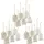 Villeroy & Boch Winter Collage Accessoires Glasglocke gold 18 tlg.