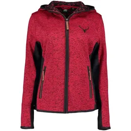 OS-TRACHTEN Strickfleecejacke Zumgu, in hochrot | 36
