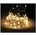 Spetebo LED Draht Lichterkette 1190 cm Silber