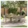 vidaXL Garten Essgruppe 9-tlg. Grau