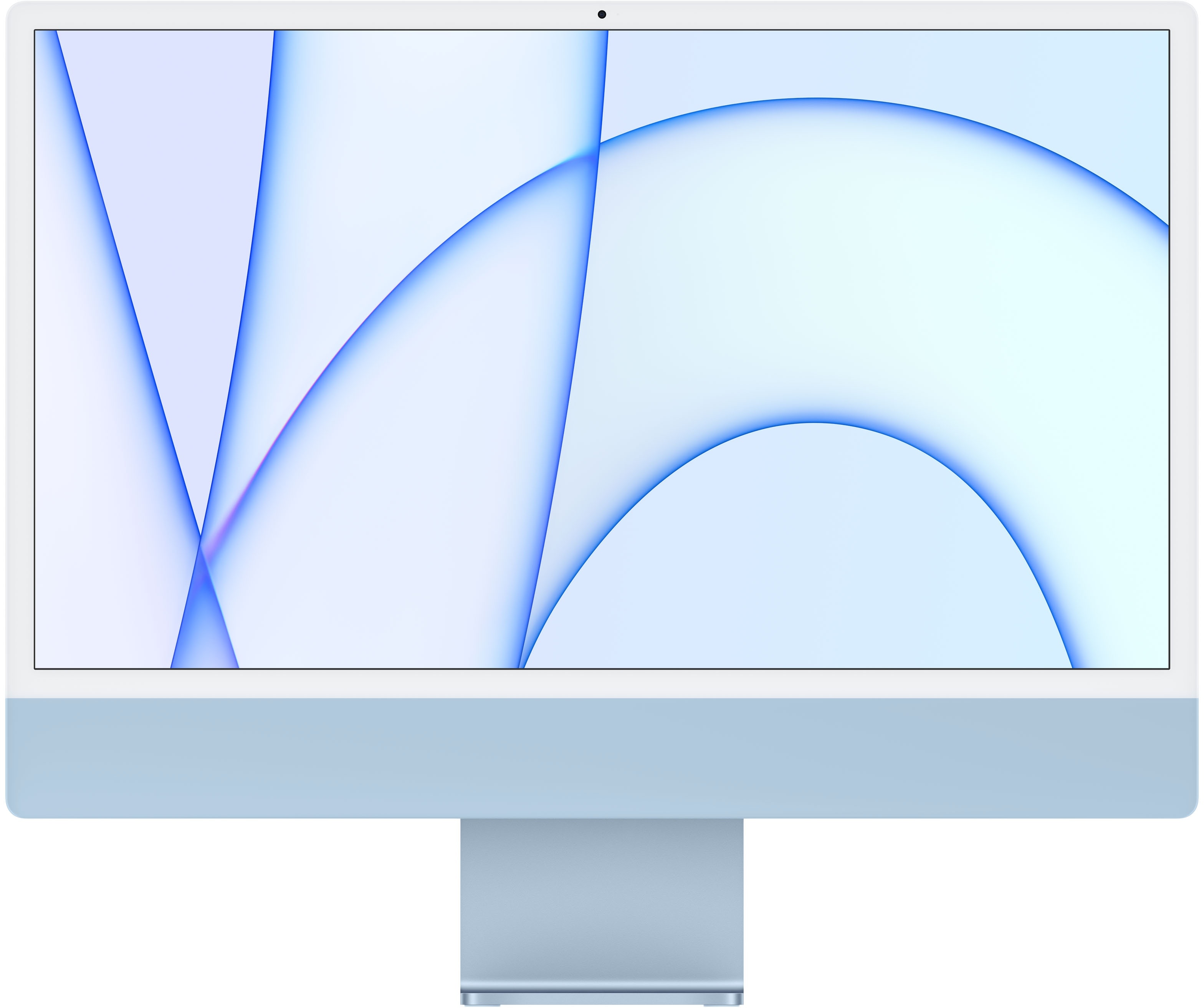 Apple iMac – 2021 (M1, 8 GB, 256 GB, SSD), PC, Blau