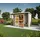 Karibu Gartenhaus Pultdach 3,03 x 1,87 m Terragrau