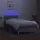 vidaXL Boxspringbett 100 x 200 cm Hellgrau