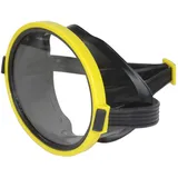 Taucherbrille Kinder, wasserdichte Anti-Leck Schnorchelmaske Schwimmbrille Kinder mit Einzellinse zum Schwimmen und Tauchen (Gelb)
