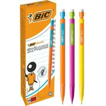 BIC Druckbleistift Matic STRONG 12 St. 0,9 mm farbig sortiert