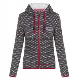 Almgwand Münsterhöhe Jacke anthrazit-beige 44