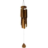 Woru Bambus-Windspiel 40 cm Braun