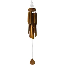 Woru Bambus-Windspiel 40 cm Braun