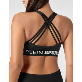 Plein Sport Sporttop Damen Schwarz L