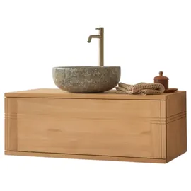 Tikamoon Waschtischunterschrank 95 x 0 x 0 cm Beige