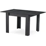 B&D home Esstisch LIVIUS (11218) (Eiche-Weiß, 80cm Breit (Marmor-Schwarz-80cm)