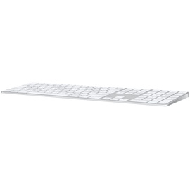 Apple Magic Tastatur USB - Bluetooth, Schwedisch Aluminium, Weiß