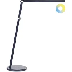 LED Schreibtischlampe DORADO mit Dimmer Metall Schwarz