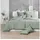 Primera Stone Washed olive 135 x 200 cm + 80 x 80 cm