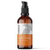 HEBESO Karottenöl 100% Bio Kaltgepresst, Öl, 100ml | Sichtbare, schöne Bräune | Leicht zu verteilen | schützt vor schädlichen UV-Strahlen | stellt ihre Elastizität, Weichheit und Glätte wieder her