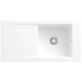 Villeroy & Boch Timeline 60 stone white + Handbetätigung + Lochbohrungen