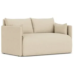 Audo - Offset Schlafsofa, 2-Sitzer, sand (Yarn Collective Logan)