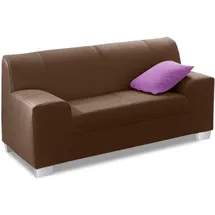 DOMO collection 2-Sitzer »Amando zeitlos und modern, komfortabel,« in vielen Bezugsvarianten, auch in Leder braun