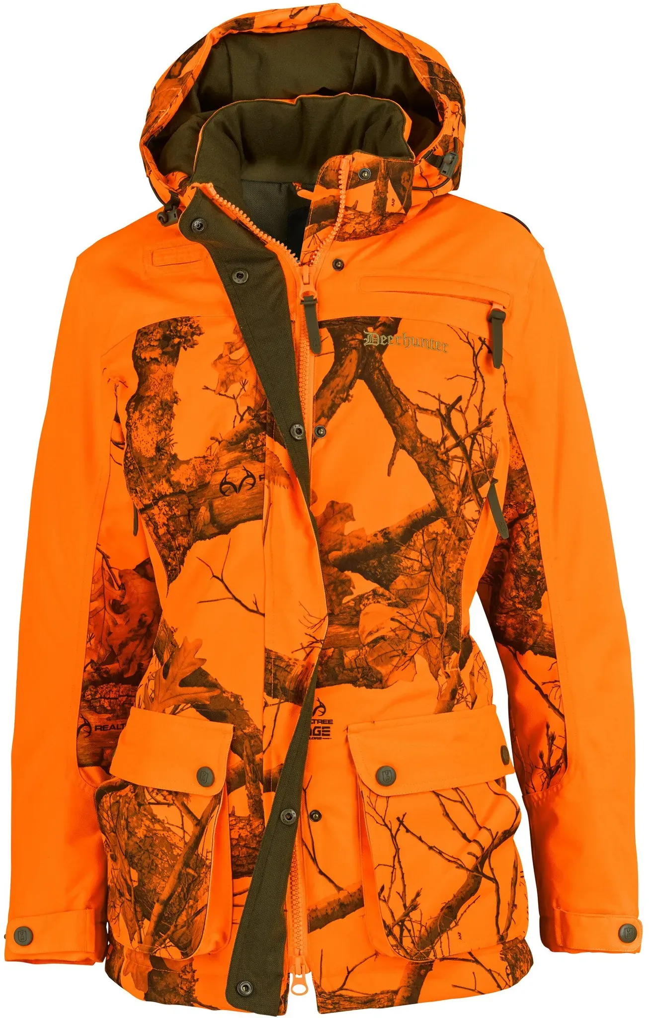 Deerhunter Jacke Lady Eagle Winter, realtree edge-safety orange, 38