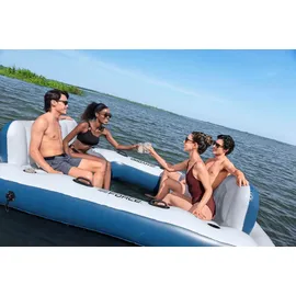 BESTWAY Badeinsel Poolparty 268 x 234 x 30 cm