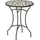 Dehner Gartentisch Ø 60 x 72 cm Braun/Grau/Weiß