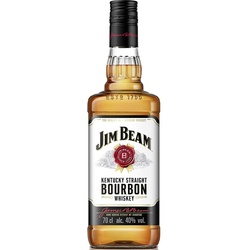 Jim Beam White Bourbon Whiskey 40% 0,7l