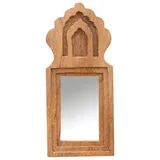 Marrakesch Orient & Mediterran Interior Wandspiegel Mukana 22 x 10 cm Braun