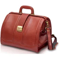 Elite Bags DOC’S Deluxe-Arzttasche braun Leder 37 x 26 x 24 cm