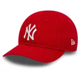 New Era New York Yankees MLB League Essential Cardinal Red White 9Forty Infant Cap - Infant