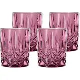 Nachtmann Noblesse Vintage Whiskybecher 4er Set Berry
