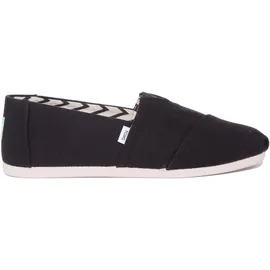 TOMS Alpargata Herren Slipper, Schwarz Weiß, 44.5 EU