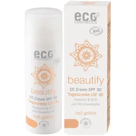 Eco Cosmetics CC Cream LSF30 getönt hell