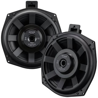 Emphaser EM-BMWSUB2 – High Power 20 cm / 8 Zoll Auto Untersitz Subwoofer, kompatibel mit BMW Fahrzeugen, Plug & Play Underseat Bass, 150 W, 1 Paar