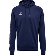 hummel MOVE Grid Hoodie Herren 7026 marine XL