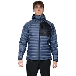 Bergans Daunenjacke Vaagaa Light Down Hood (windabweisend) dunkelblau/schwarz Herren