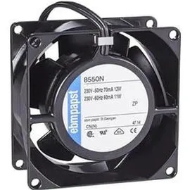 EBM PAPST Papst 8550 N Axiallüfter 230 V/AC 50 m3/h (L x B x H) 80 x 80 x 38mm