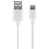 goobay USB-C auf USB-A 3 m Weiß