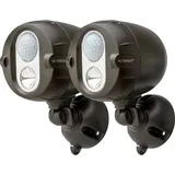 MR. BEAMS MBN352 LED-Außenstrahler mit Bewegungsmelder Kaltweiß