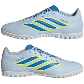 adidas Predator Club TF Herren Crystal Sky/Ray Blue/Team Solar Yellow 2 45 1/3