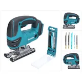 Makita DJV 180 Z Akku Stichsäge 18 V + 5 tlg. Stichsägeblatt Set - ohne Akku, ohne Ladegerät