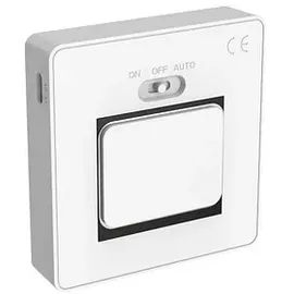 Ansmann Sensor-Nachtlicht NL5R wiederaufladbar 1600-0481 Nachtlicht mit Bewegungsmelder Rund LED Warmweiß Weiß