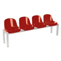 Court Royal Sitzbank FANtastik Rot (RAL 3002) Fußball Unisex